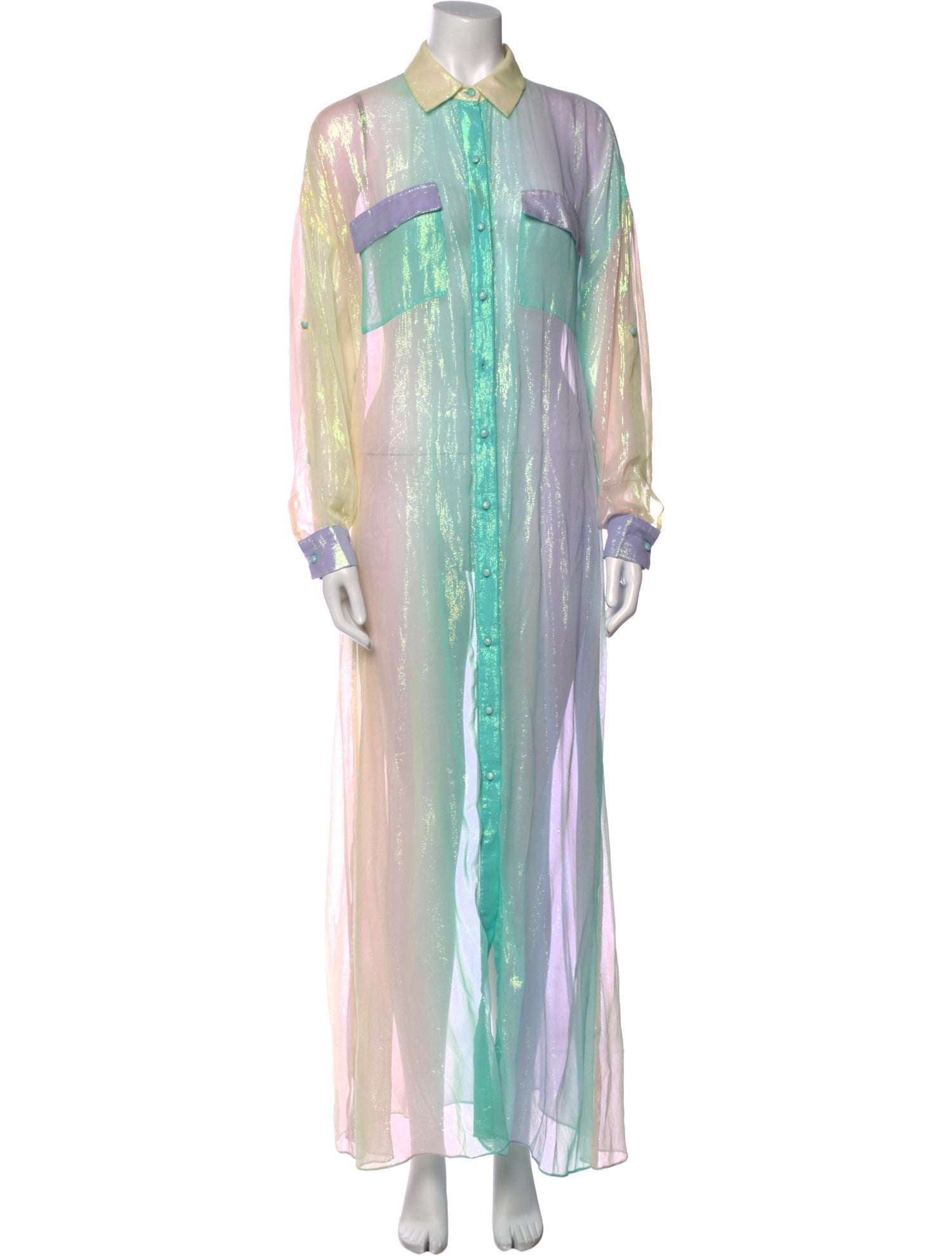 Rococco Sands Striped Midi Length Dress