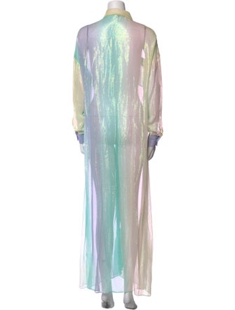 Rococco Sands Striped Midi Length Dress