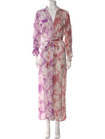 Rococco Sands Floral Print Long Dress