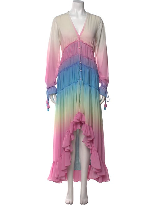 Rococco Sands Tie-Dye Print Long Dress