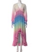 Rococco Sands Tie-Dye Print Long Dress