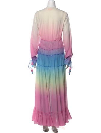 Rococco Sands Tie-Dye Print Long Dress