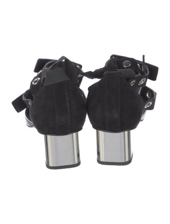 Robert Clergerie x Self-Portrait Patent Leather D'Orsay Pumps