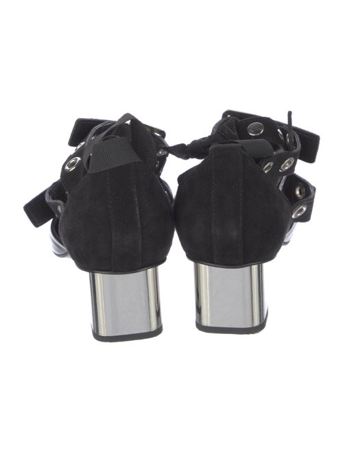 Robert Clergerie x Self-Portrait Patent Leather D'Orsay Pumps