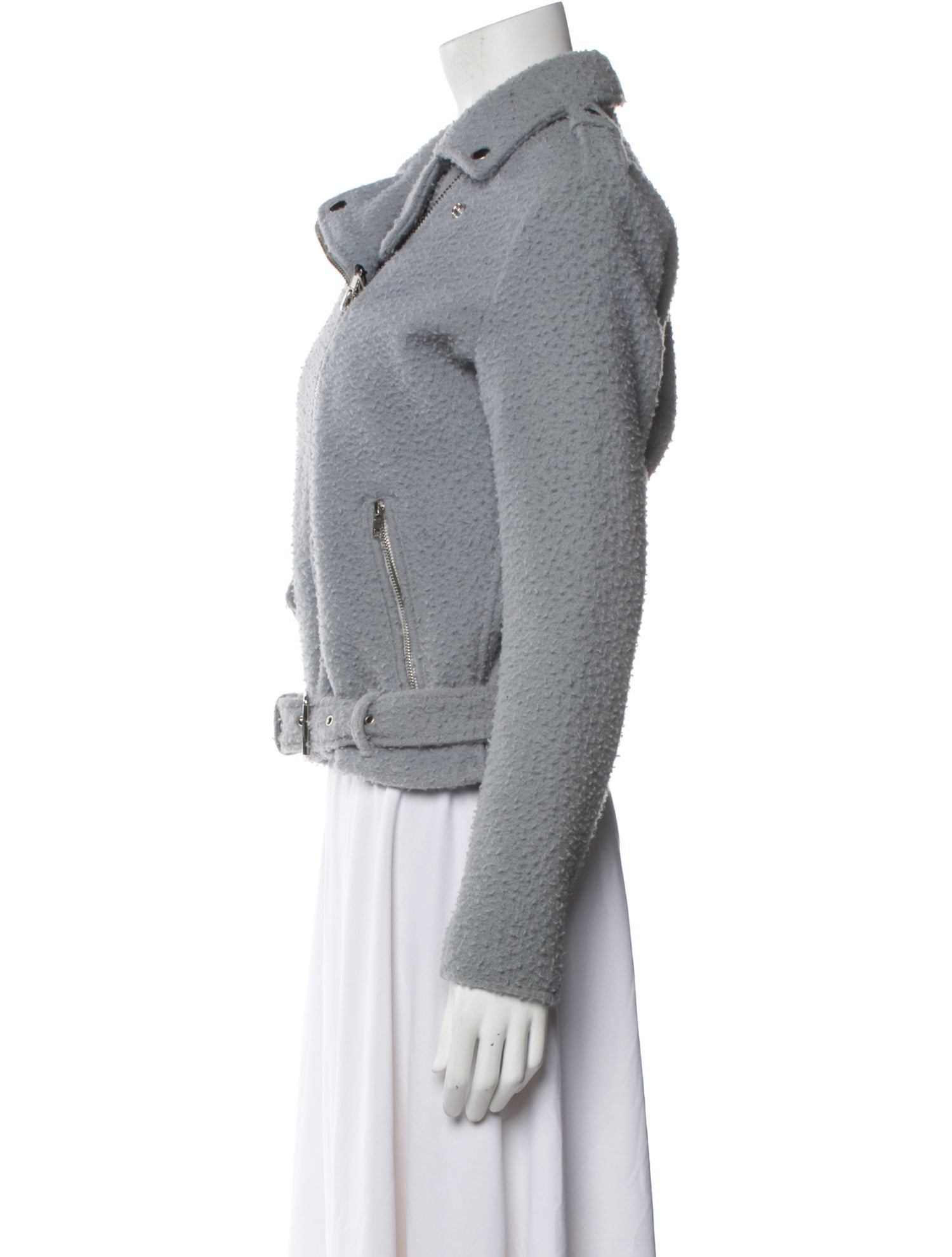 Route des Garden Wool Biker Jacket