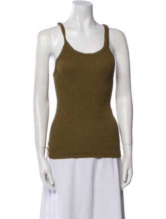 Re/Done x Hanes Scoop Neck Sleeveless Top