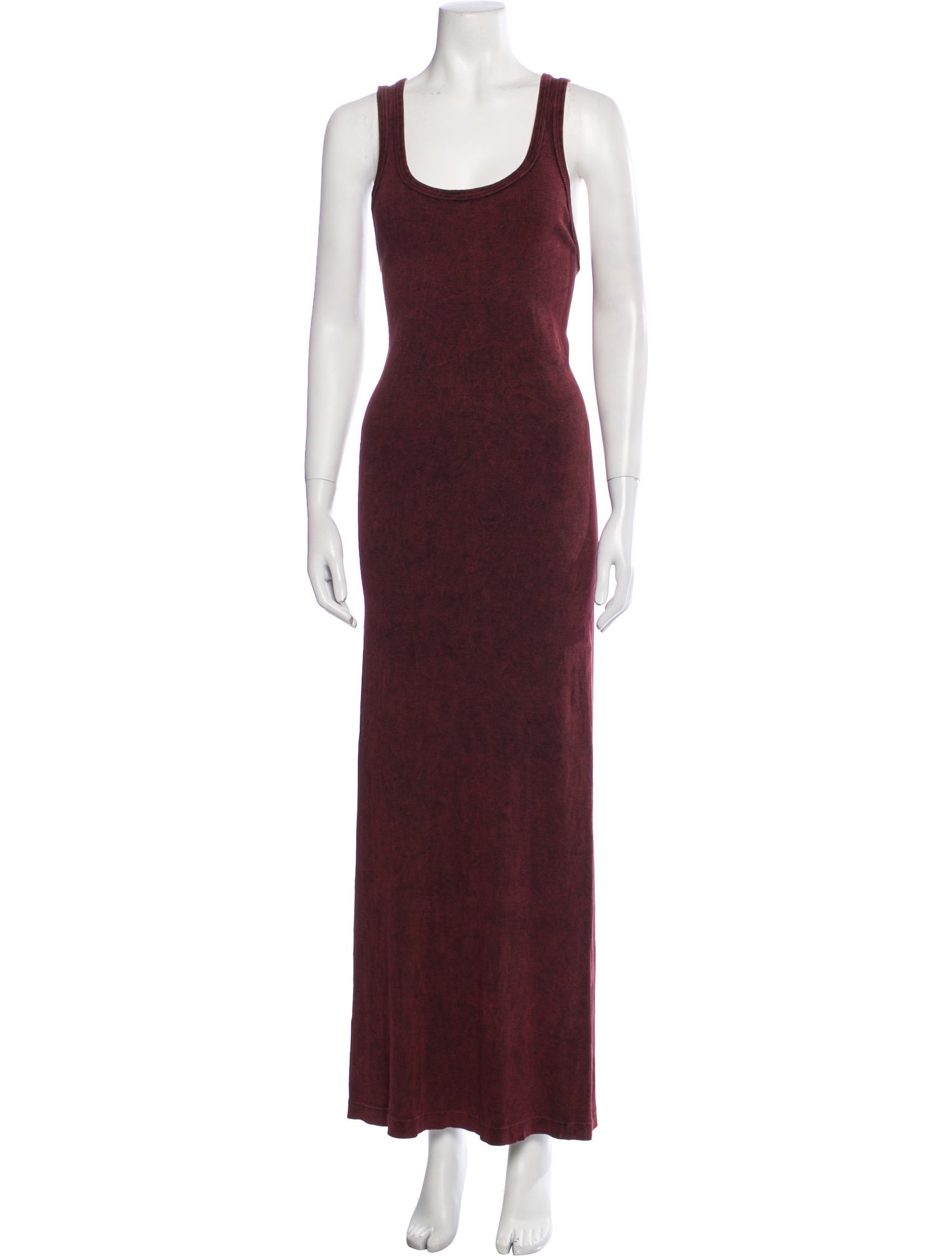 Re/Done x Hanes Scoop Neck Long Dress