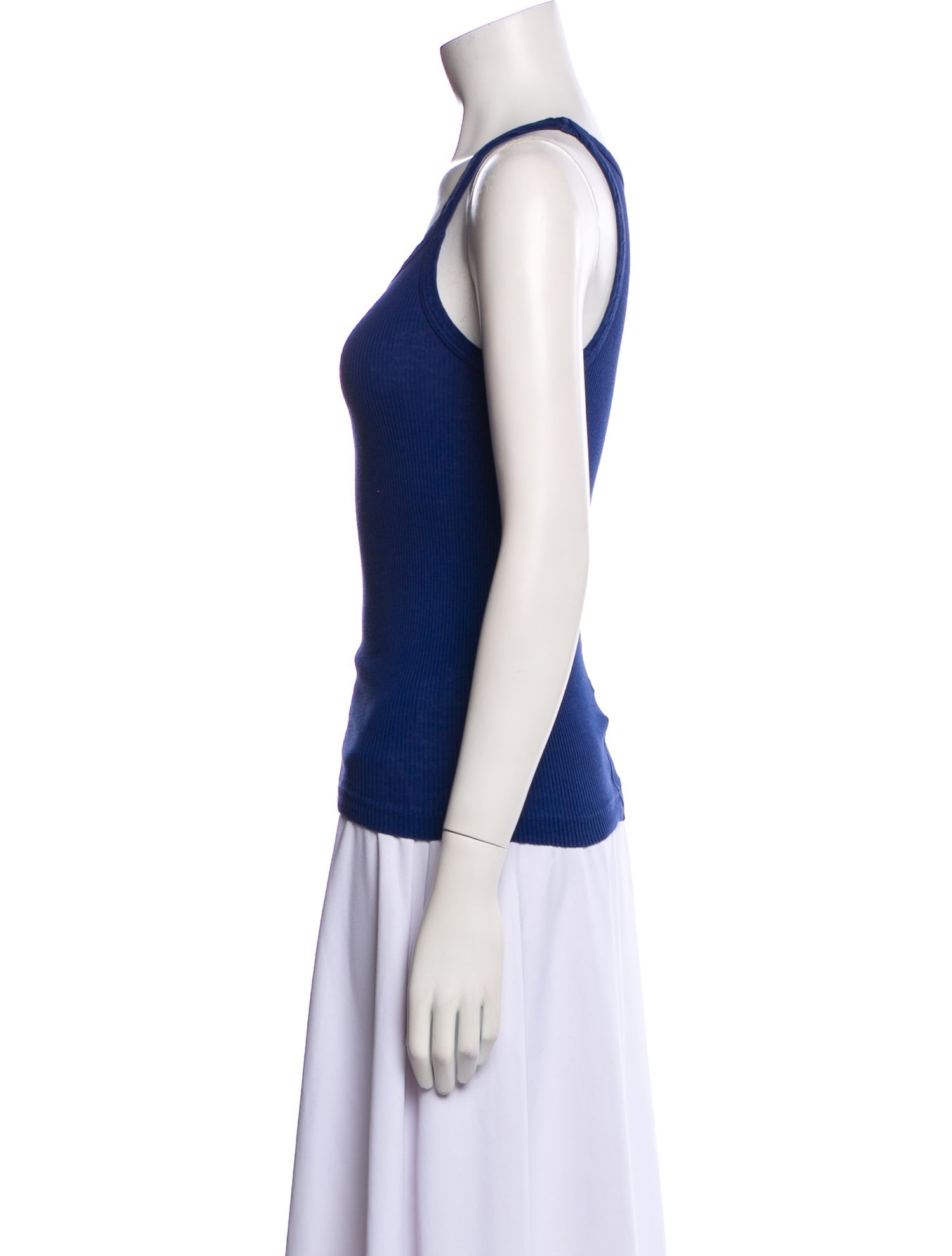 Re/Done x Hanes Scoop Neck Sleeveless Top