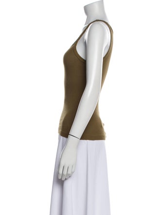 Re/Done x Hanes Square Neckline Sleeveless Top