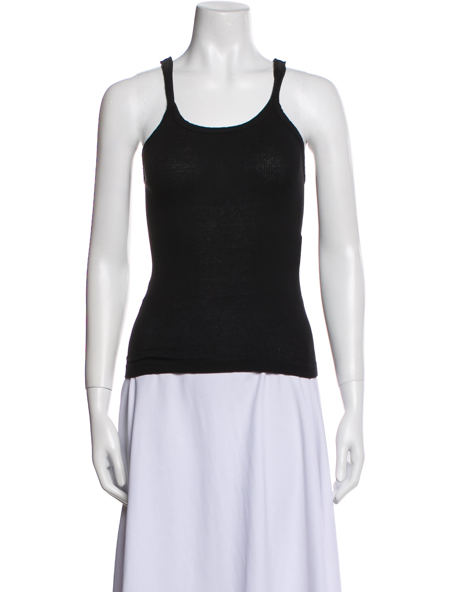 Re/Done x Hanes Scoop Neck Sleeveless Top