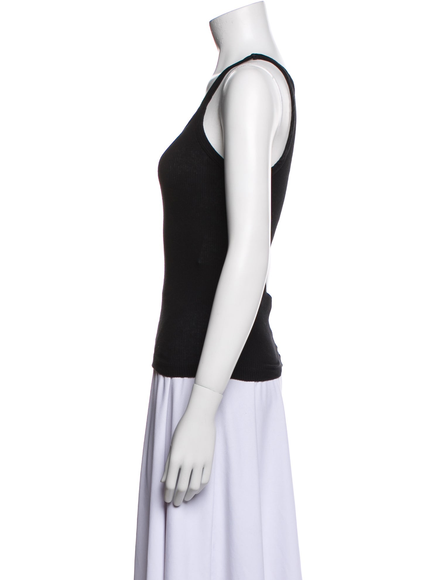 Re/Done x Hanes Scoop Neck Sleeveless Top