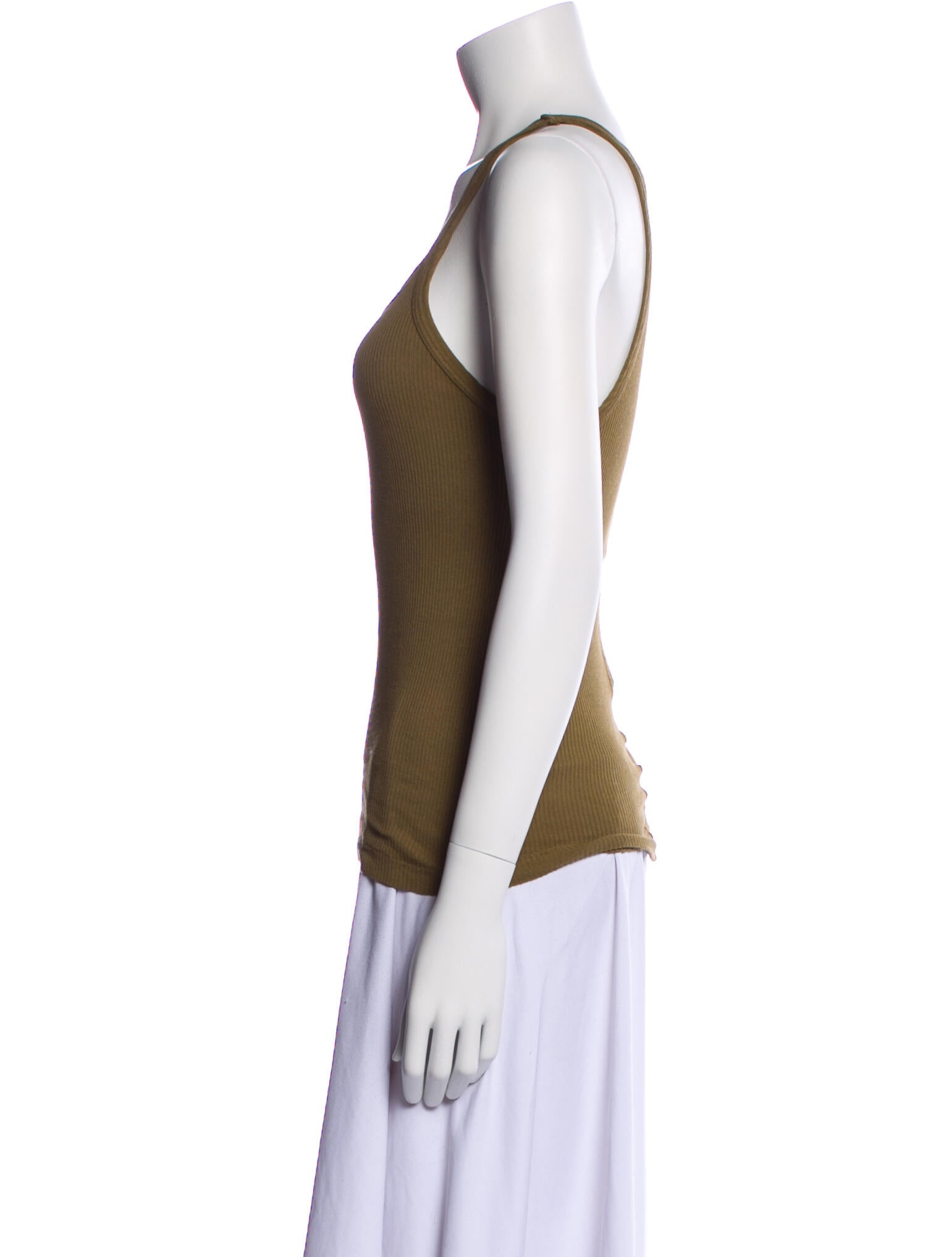 Re/Done x Hanes Scoop Neck Sleeveless Top