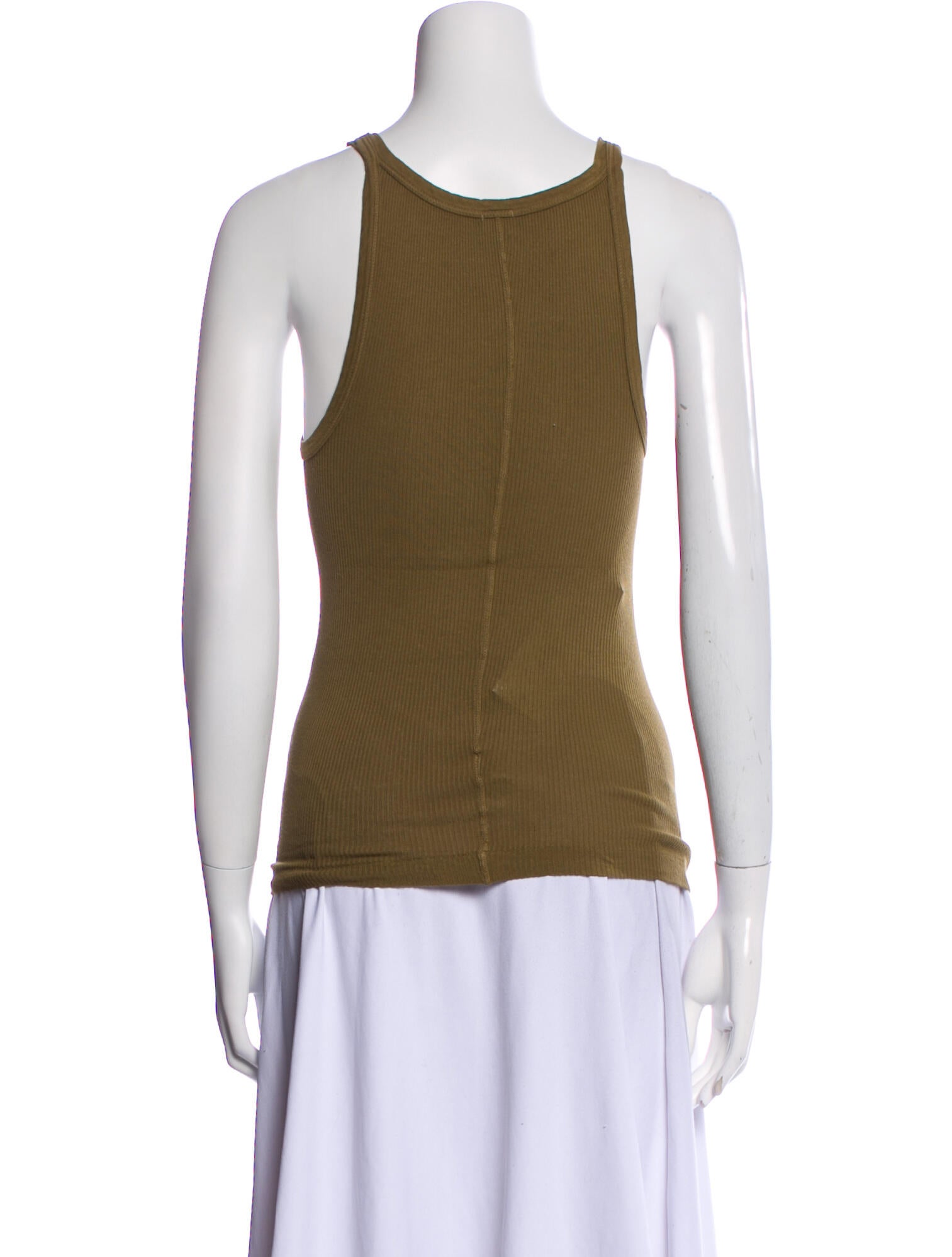 Re/Done x Hanes Scoop Neck Sleeveless Top