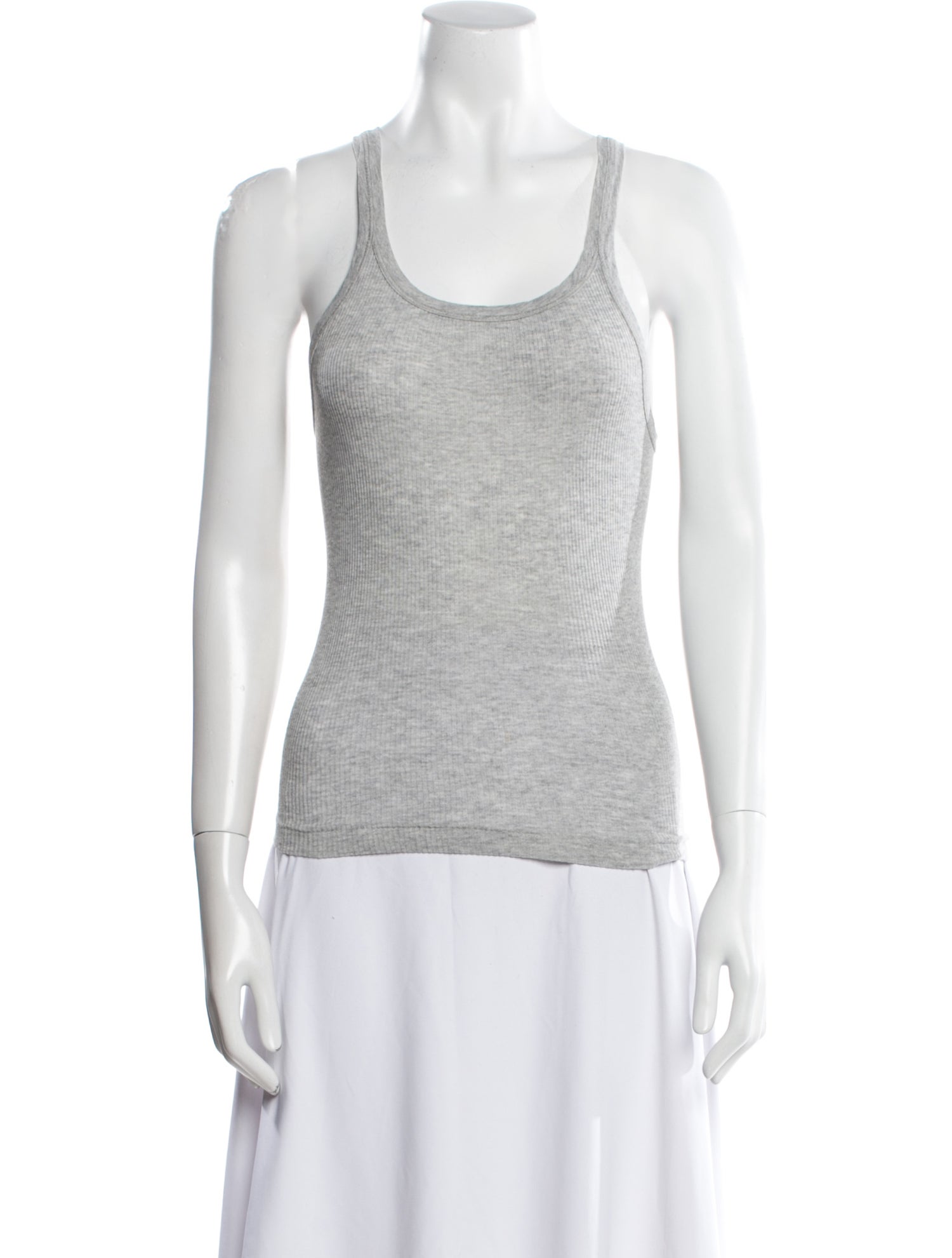 Re/Done x Hanes Scoop Neck Sleeveless Top