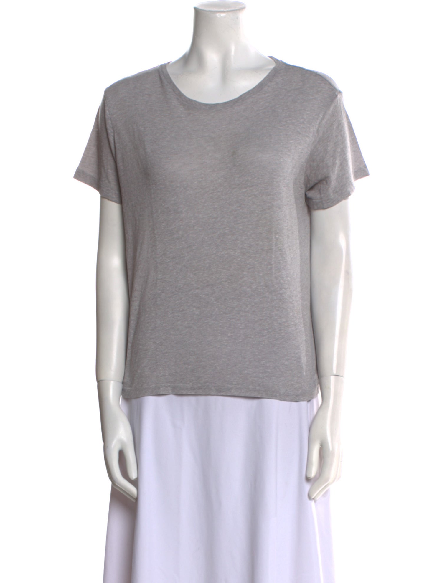 Re/Done x Hanes Scoop Neck Short Sleeve T-Shirt