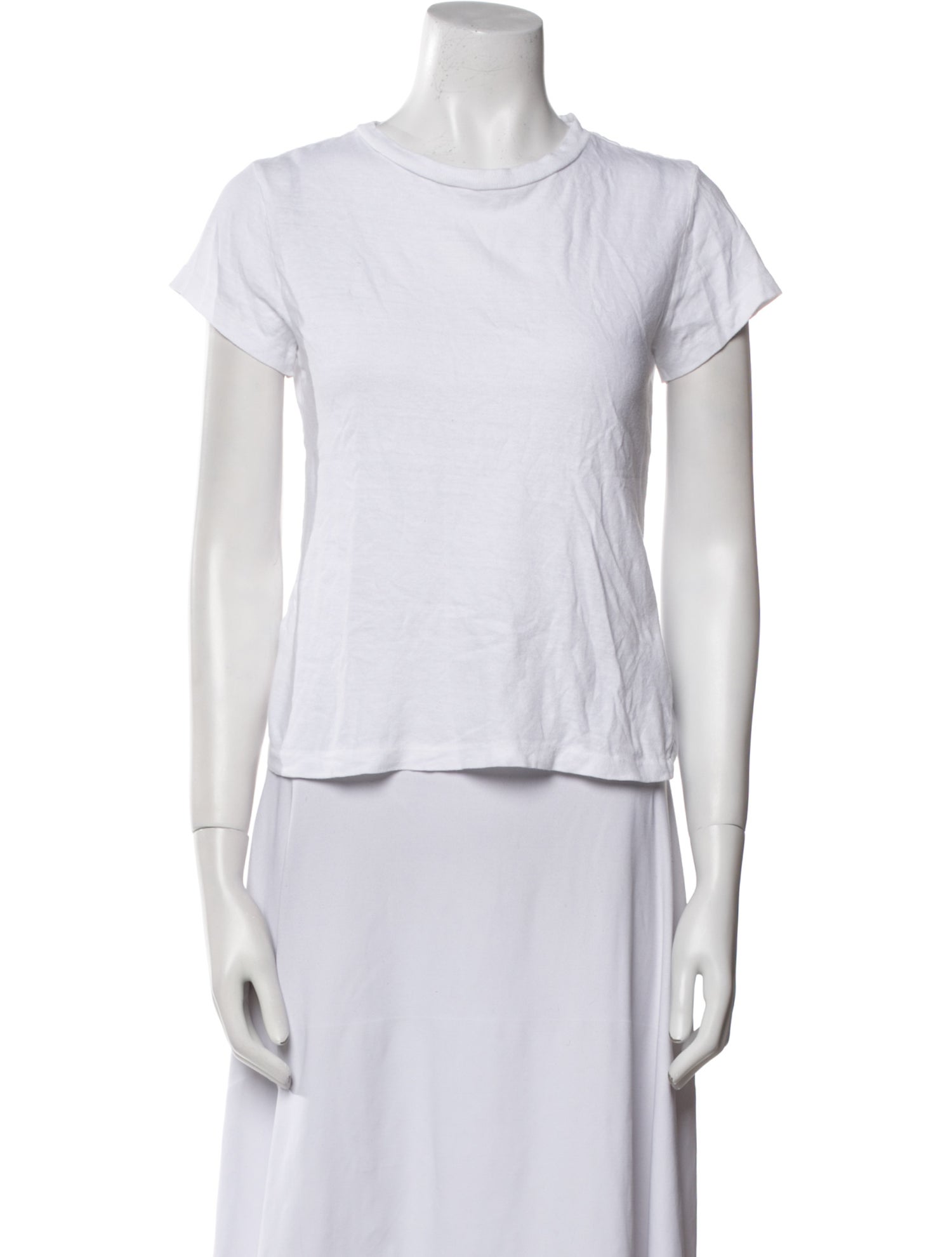 Re/Done x Hanes Crew Neck Short Sleeve T-Shirt