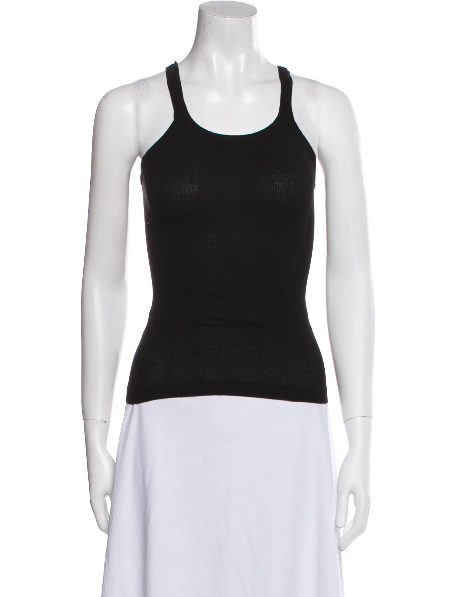 Re/Done x Hanes Scoop Neck Sleeveless Top