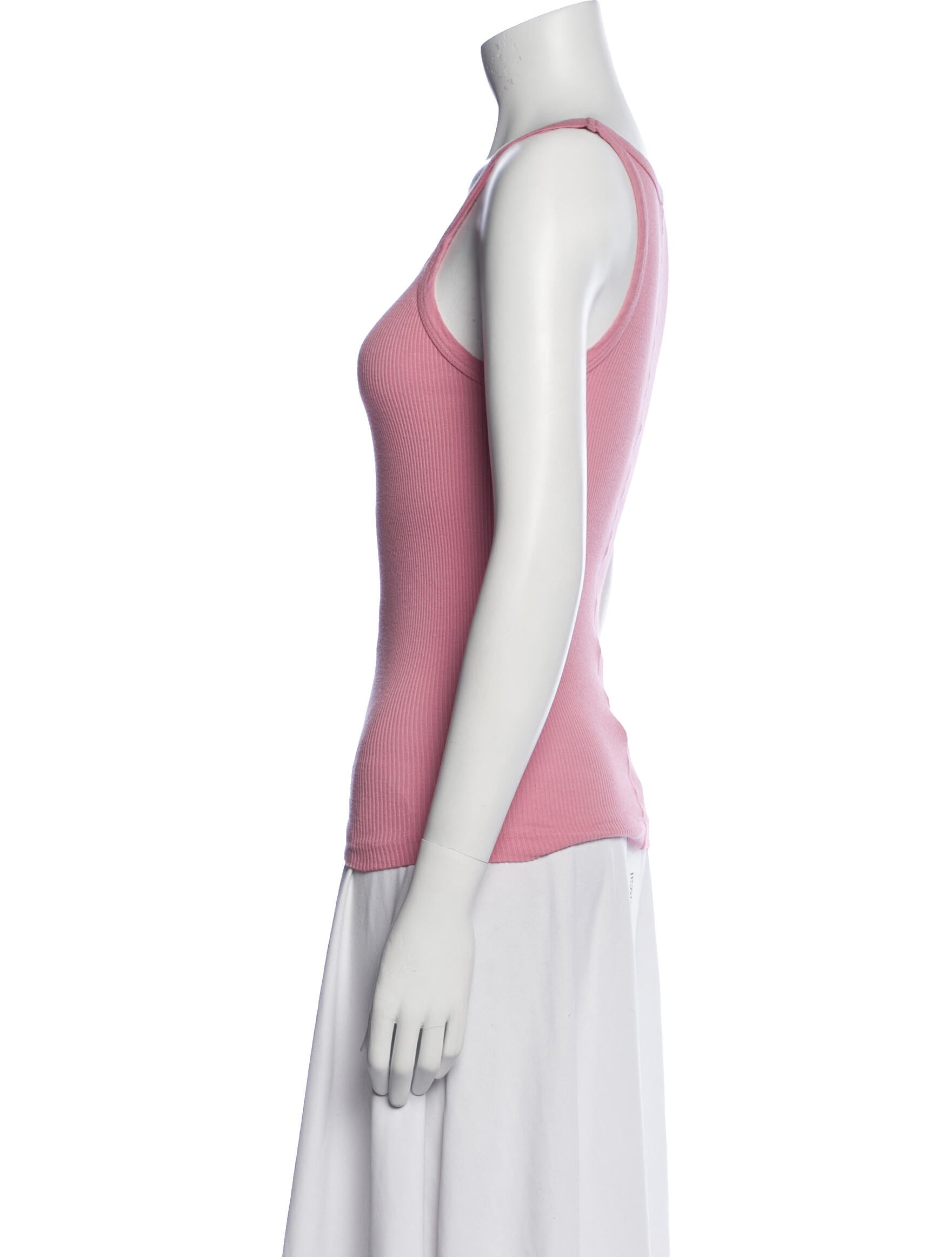 Re/Done x Hanes Scoop Neck Sleeveless Top