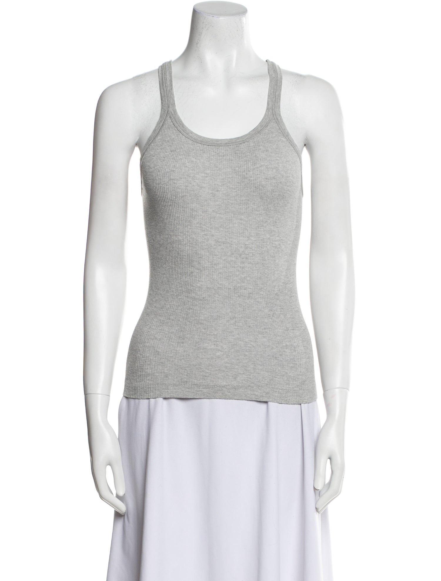Re/Done x Hanes Scoop Neck Sleeveless Top