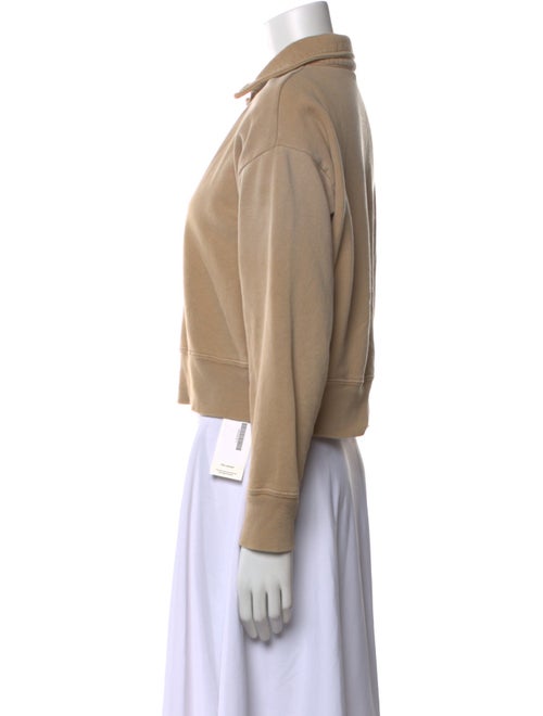 Re/Done x Hanes Mock Neck Long Sleeve Sweatshirt