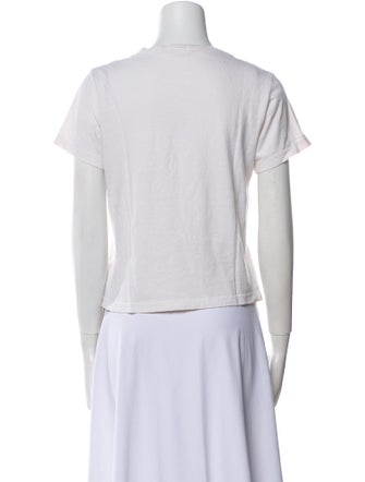 Re/Done x Hanes Graphic Print Crew Neck T-Shirt