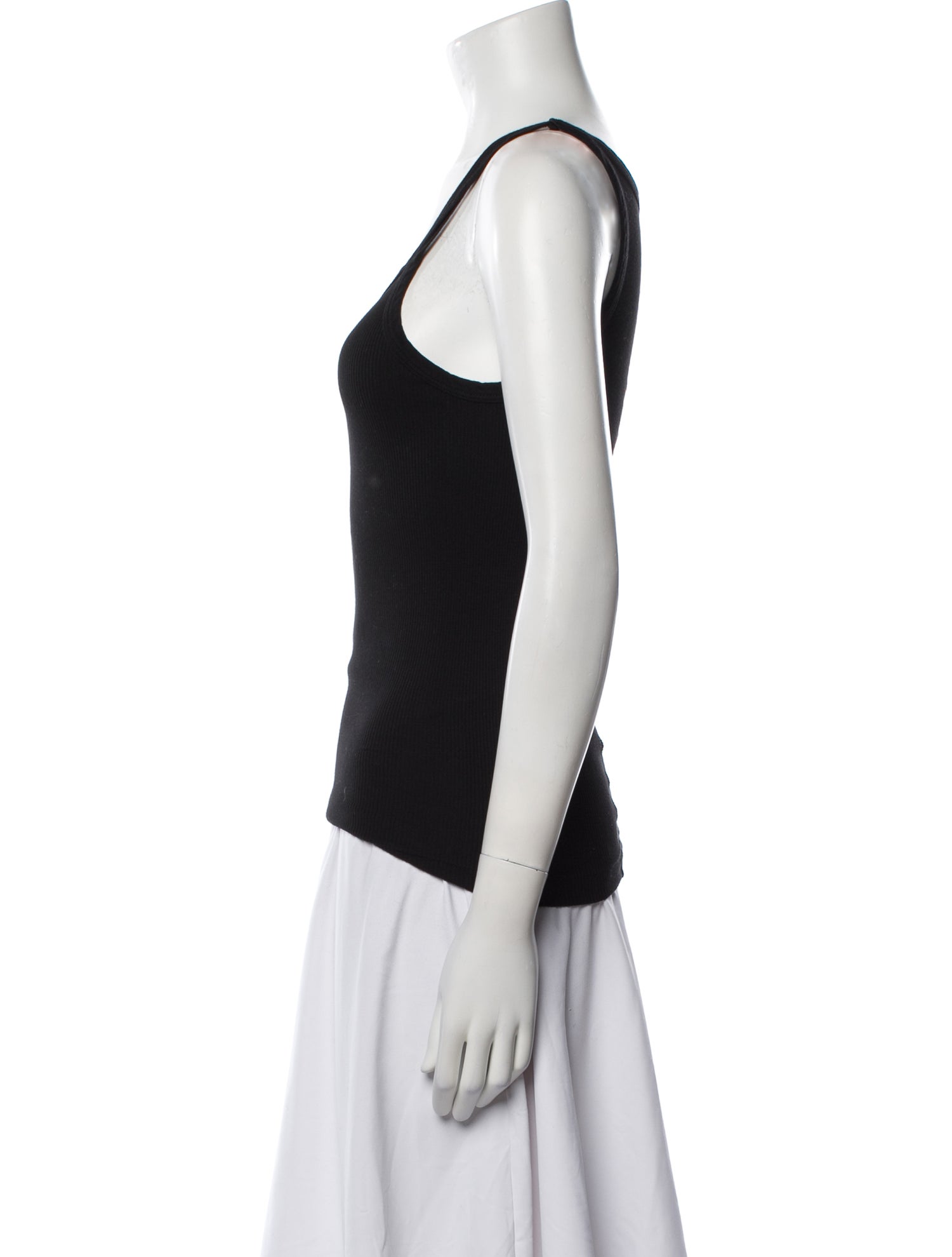Re/Done x Hanes Scoop Neck Sleeveless Top
