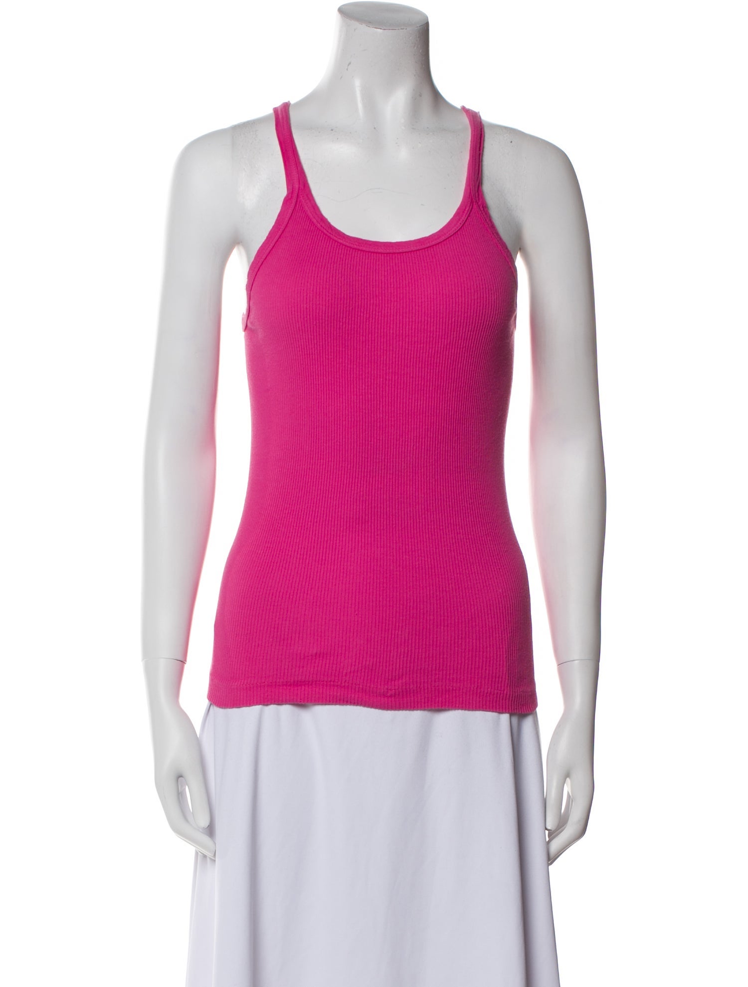 Re/Done x Hanes Scoop Neck Sleeveless Top