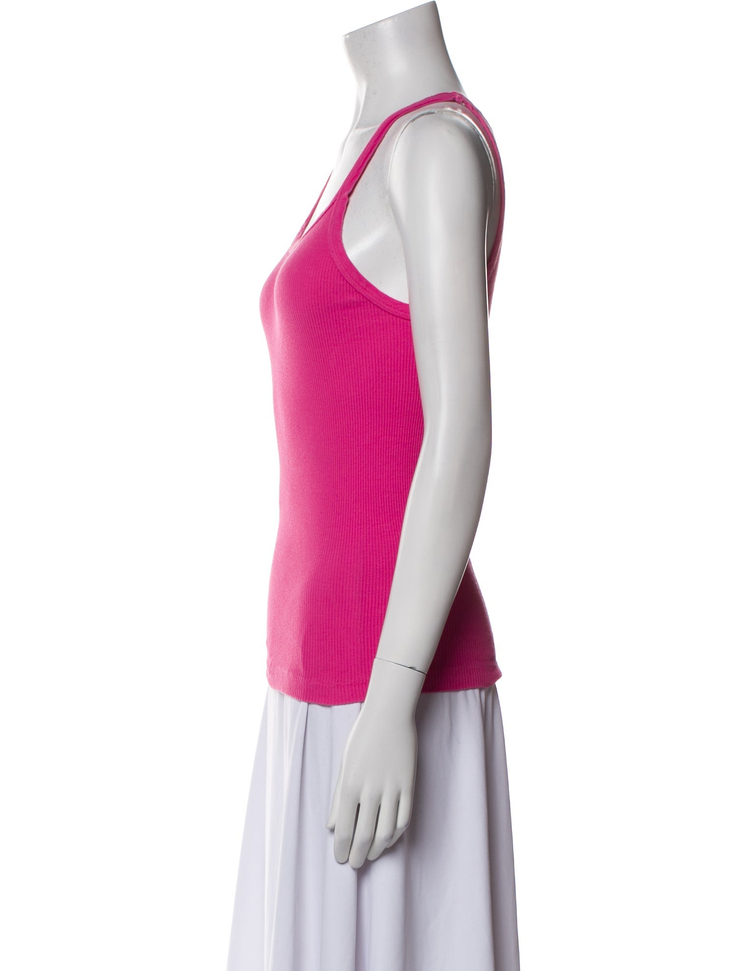 Re/Done x Hanes Scoop Neck Sleeveless Top