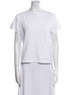 Re/Done x Hanes Bateau Neckline Short Sleeve T-Shirt