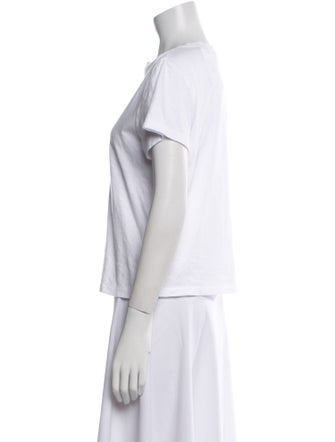 Re/Done x Hanes Bateau Neckline Short Sleeve T-Shirt