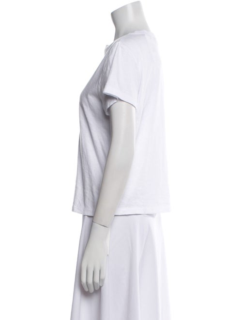 Re/Done x Hanes Bateau Neckline Short Sleeve T-Shirt