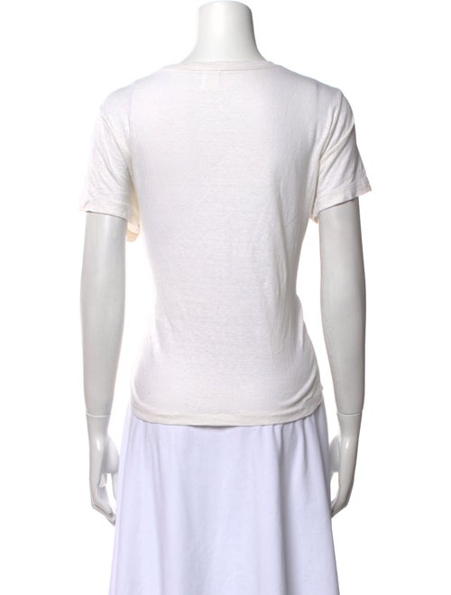 Re/Done x Hanes Graphic Print Scoop Neck T-Shirt