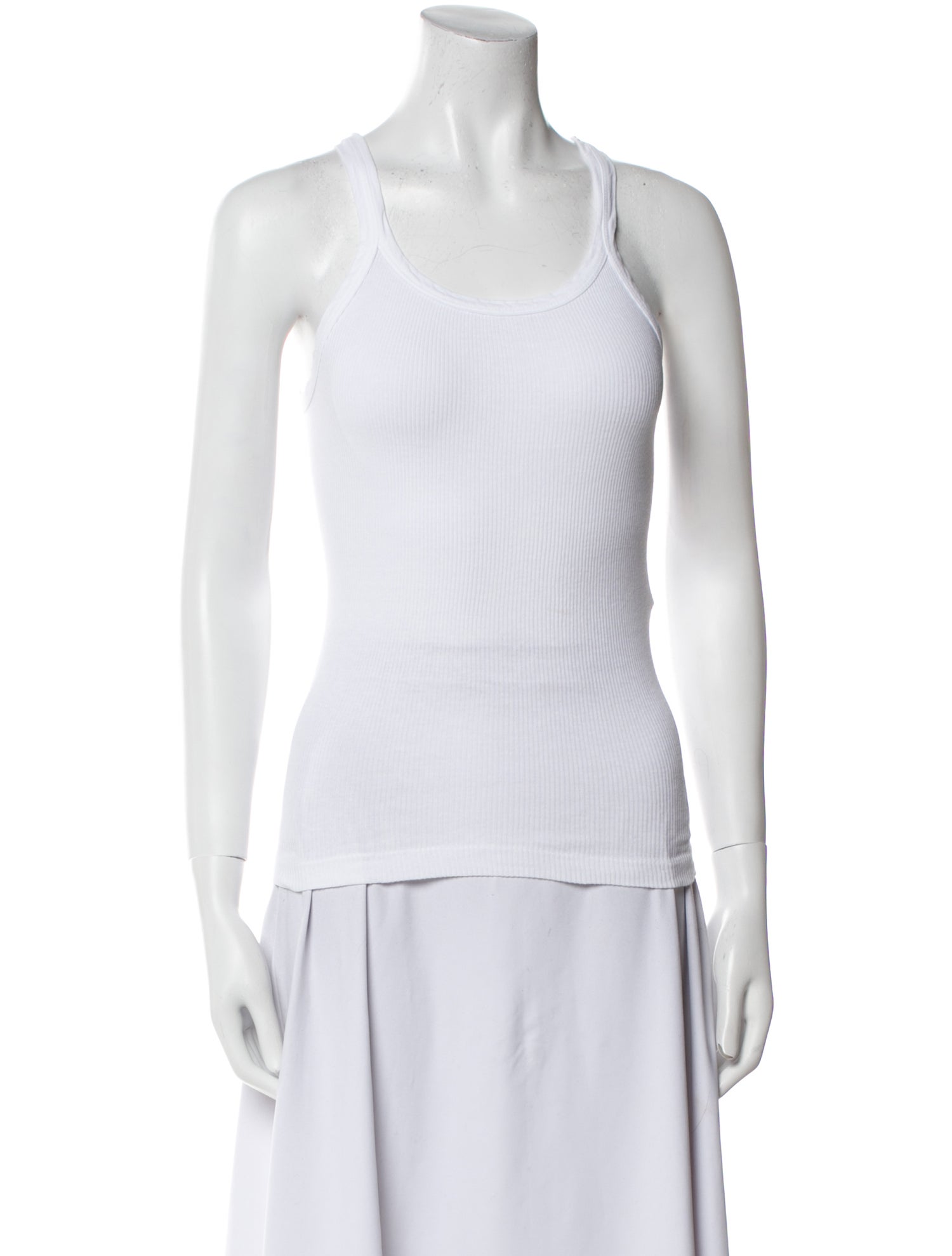 Re/Done x Hanes Scoop Neck Sleeveless Top