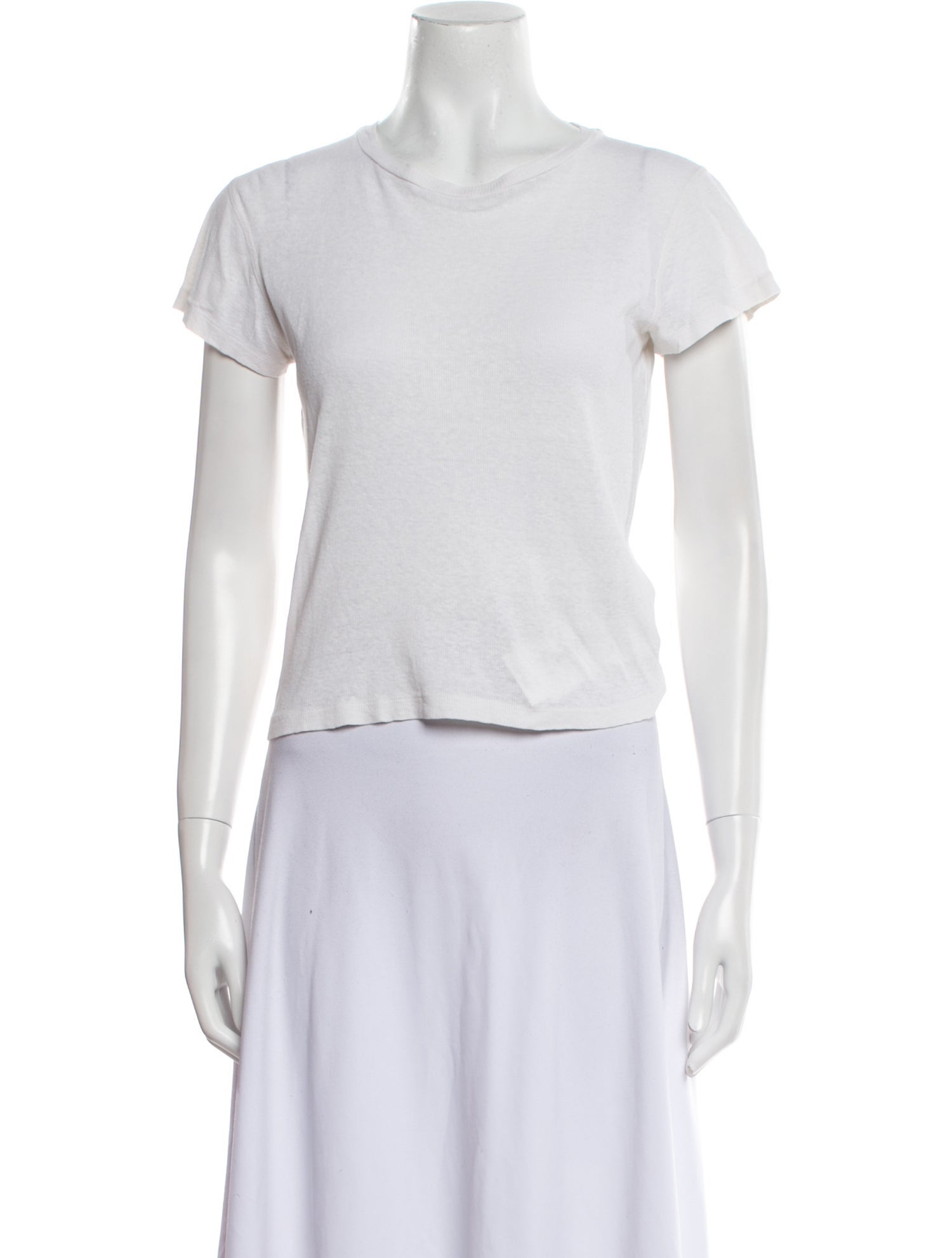 Re/Done x Hanes Crew Neck Short Sleeve T-Shirt