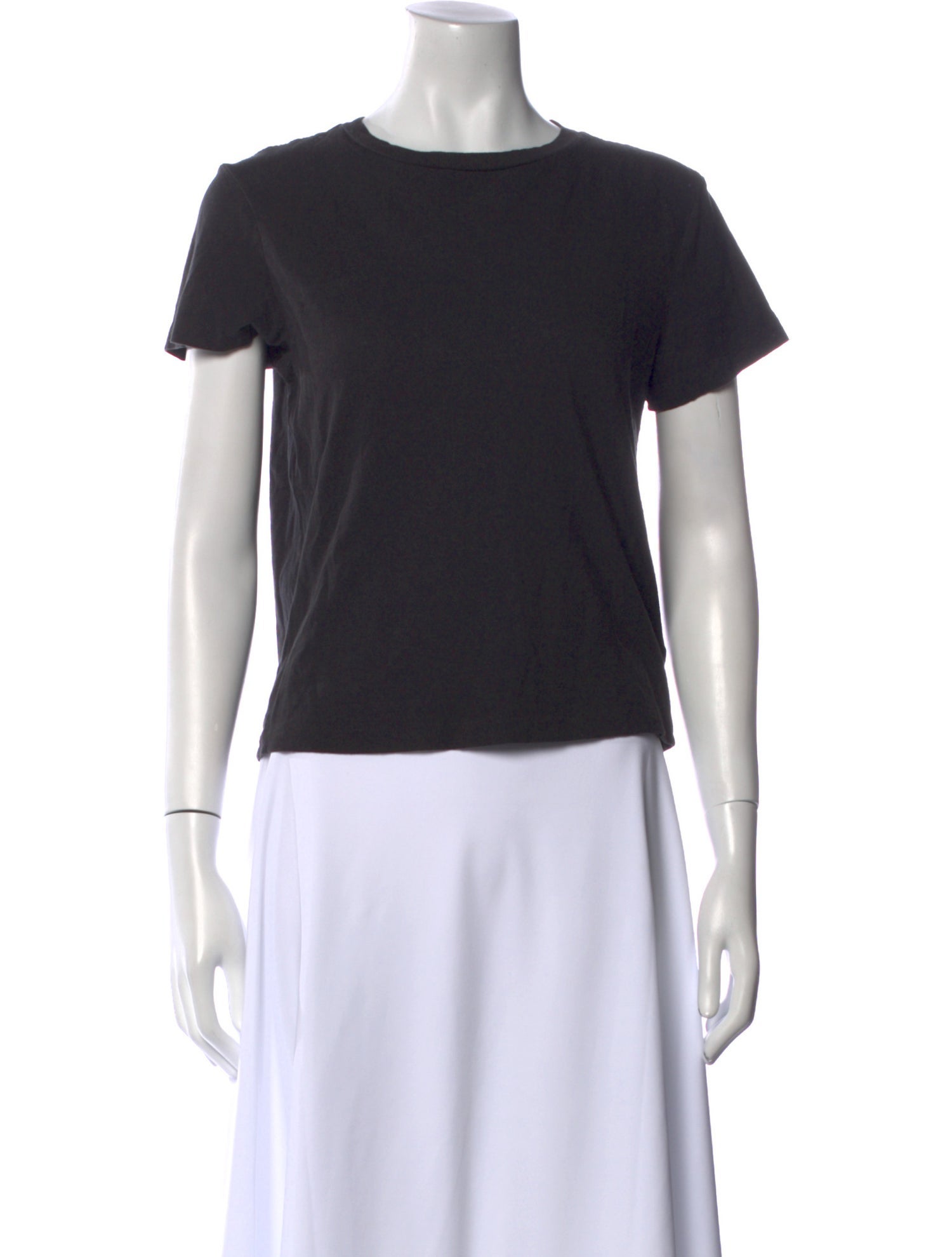 Re/Done x Hanes Scoop Neck Short Sleeve T-Shirt