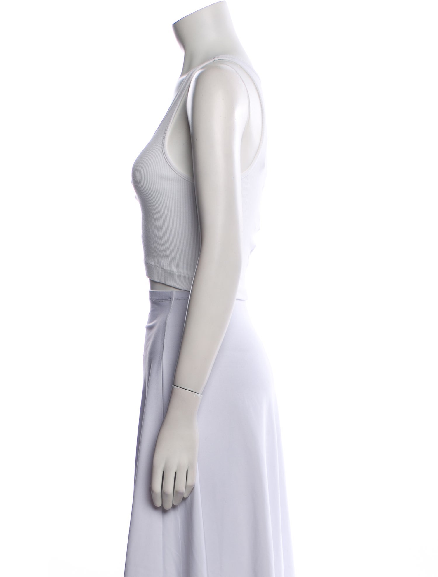 Re/Done x Hanes Scoop Neck Sleeveless Crop Top w/ Tags