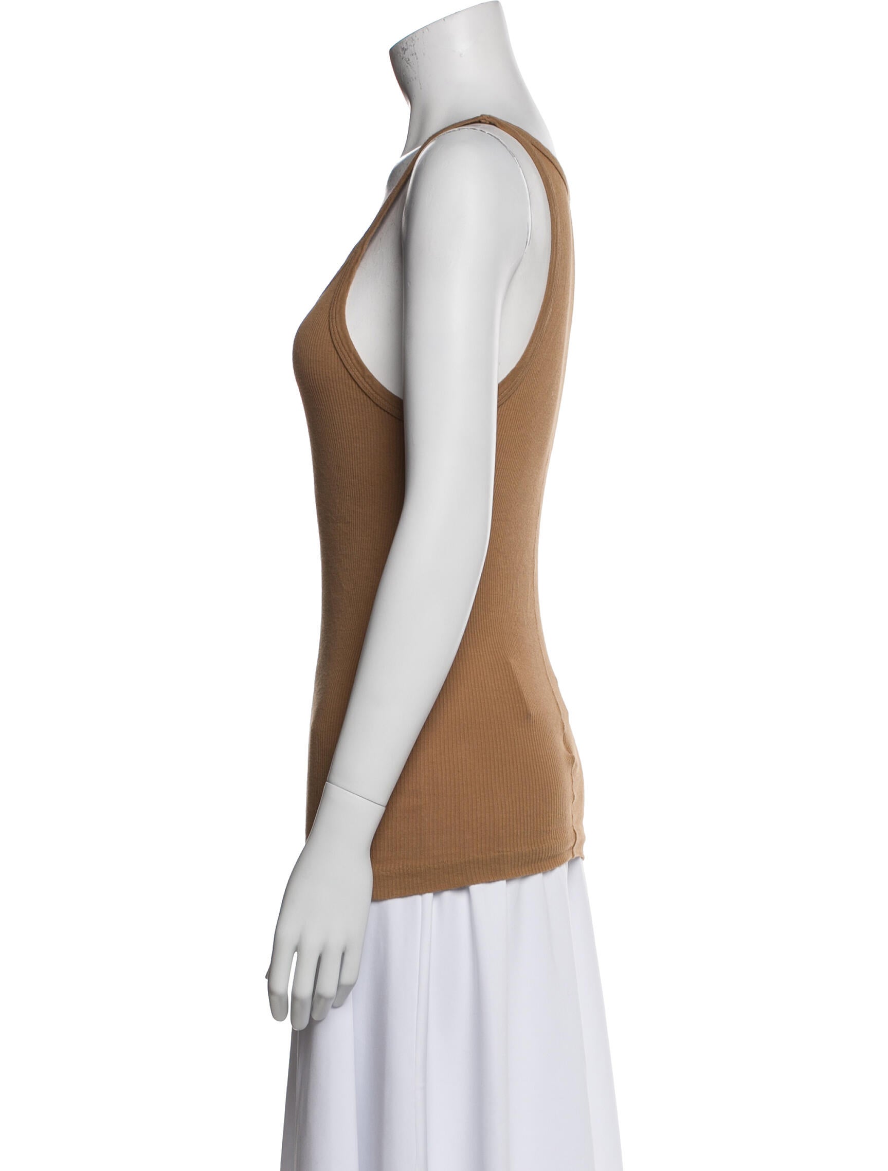 Re/Done x Hanes Scoop Neck Sleeveless Top