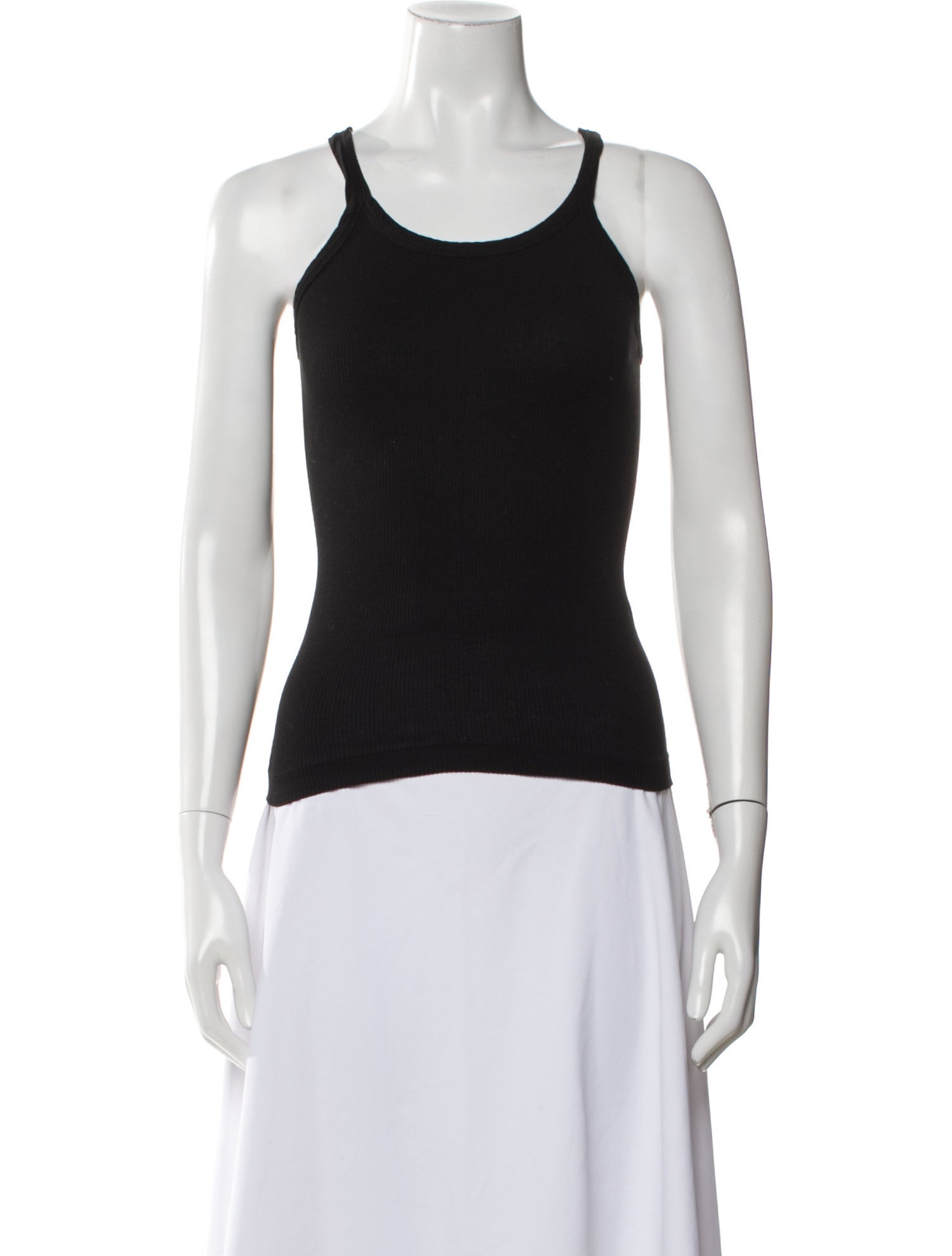 Re/Done x Hanes Scoop Neck Sleeveless Top