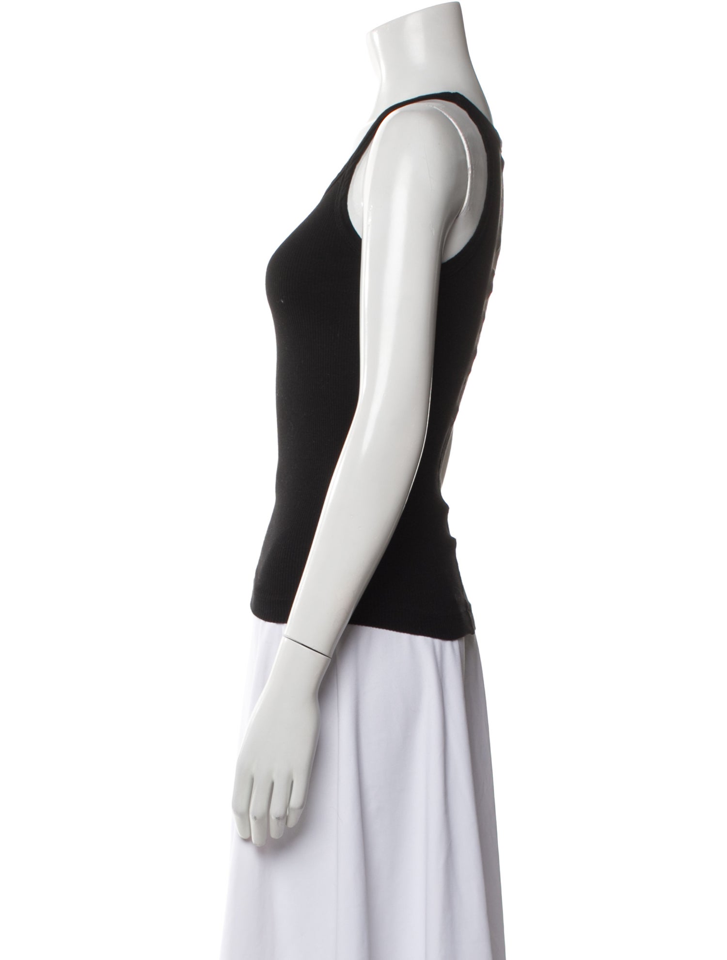 Re/Done x Hanes Scoop Neck Sleeveless Top