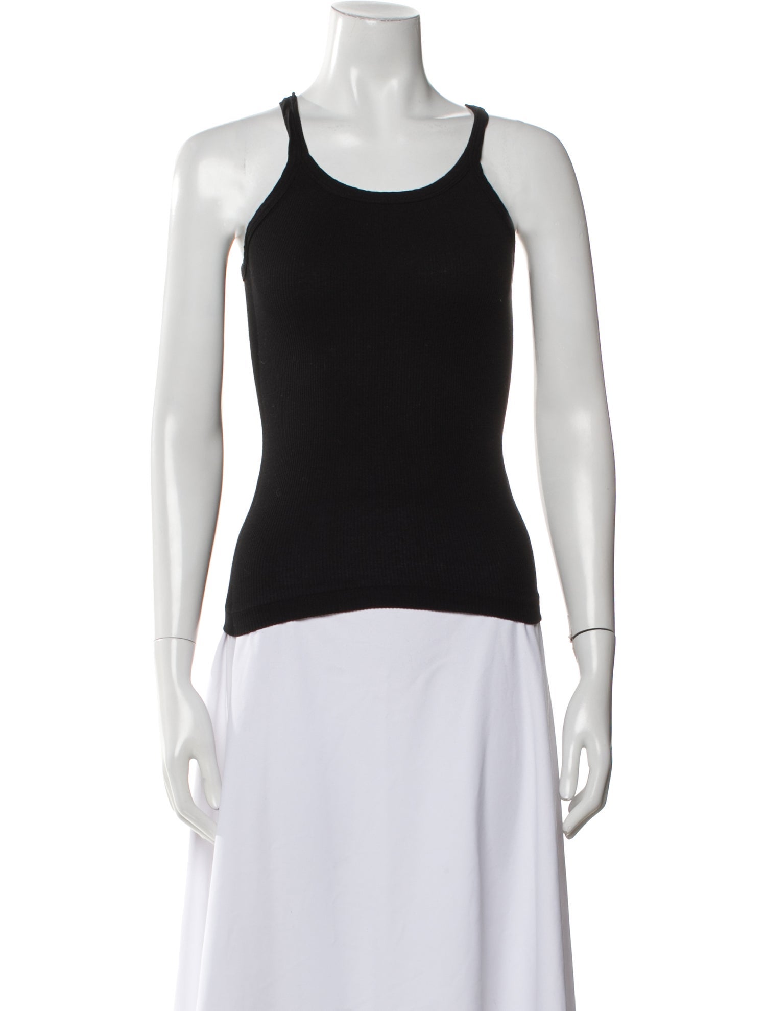 Re/Done x Hanes Scoop Neck Sleeveless Top