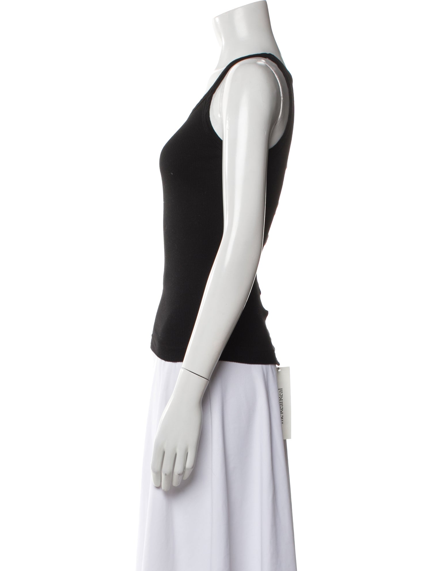 Re/Done x Hanes Scoop Neck Sleeveless Top