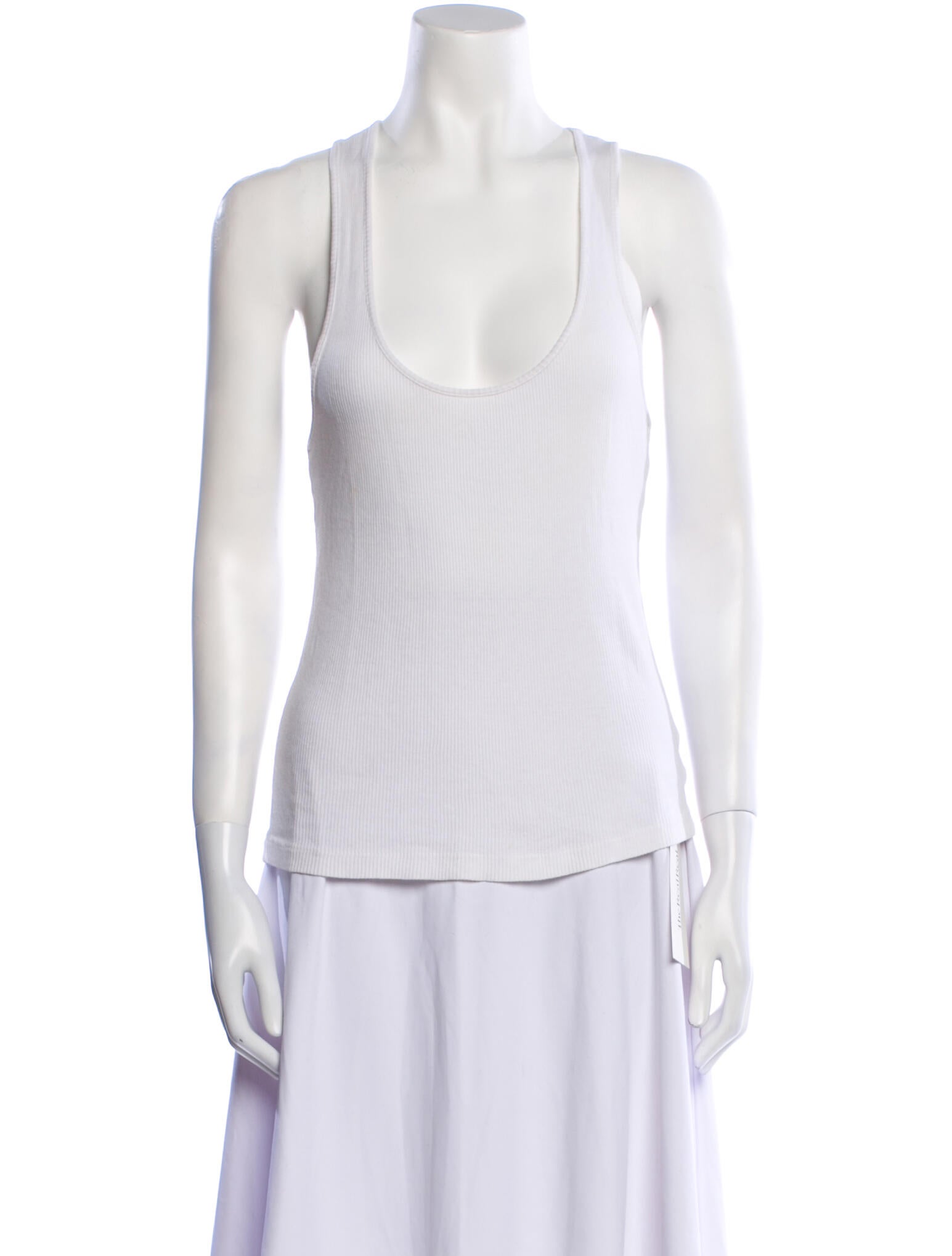 Re/Done x Hanes Scoop Neck Sleeveless Top