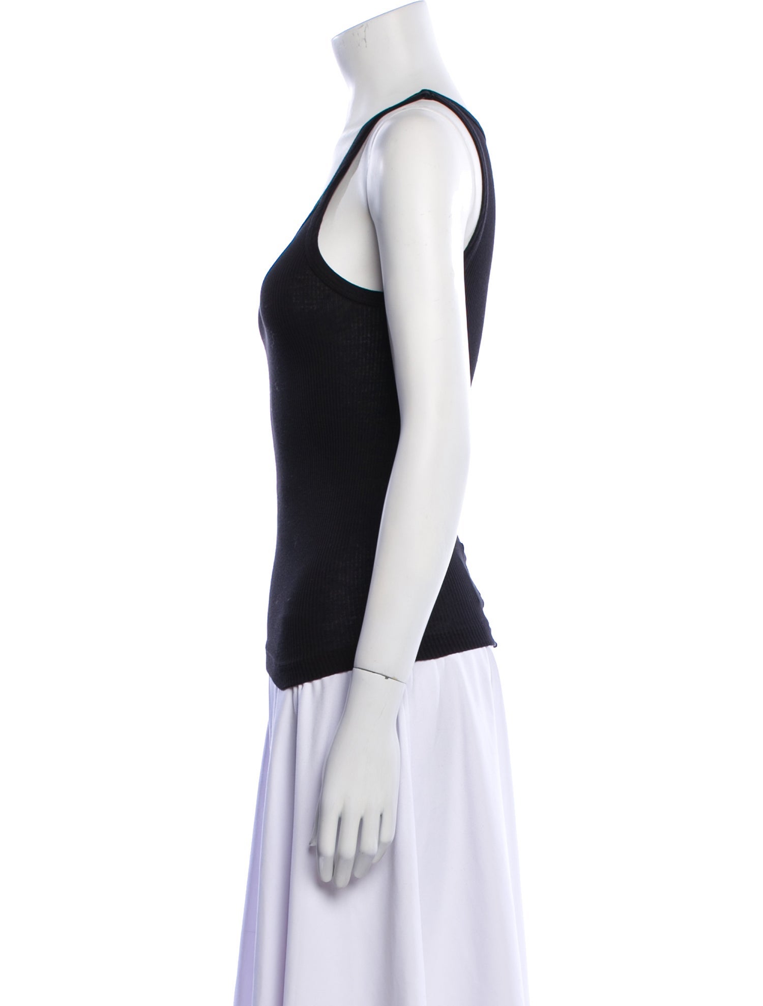 Re/Done x Hanes Scoop Neck Sleeveless Top