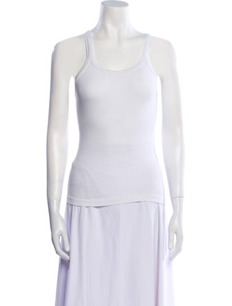 Re/Done x Hanes Scoop Neck Sleeveless Top