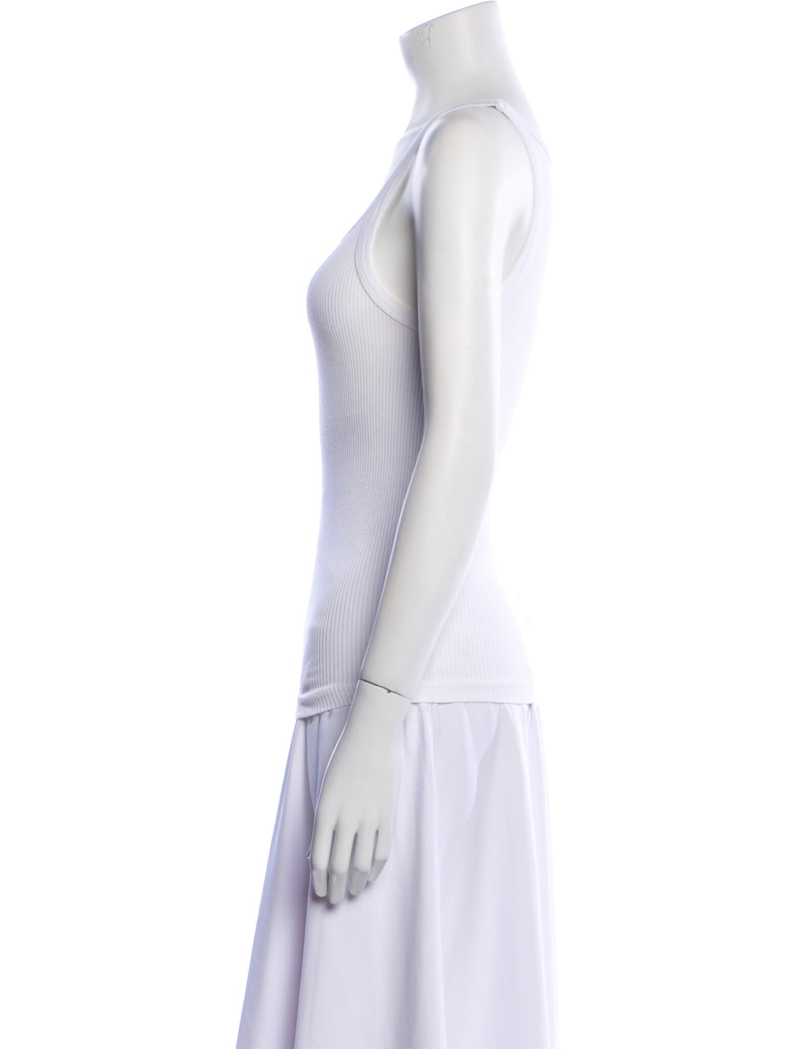 Re/Done x Hanes Scoop Neck Sleeveless Top