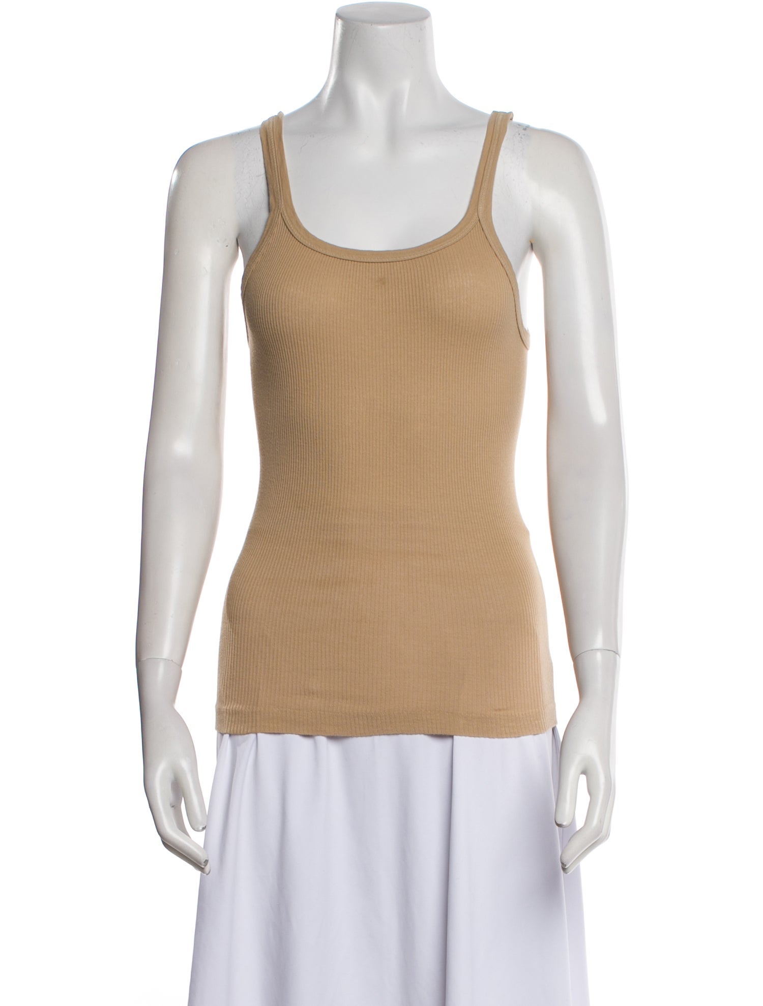Re/Done x Hanes Scoop Neck Sleeveless Top
