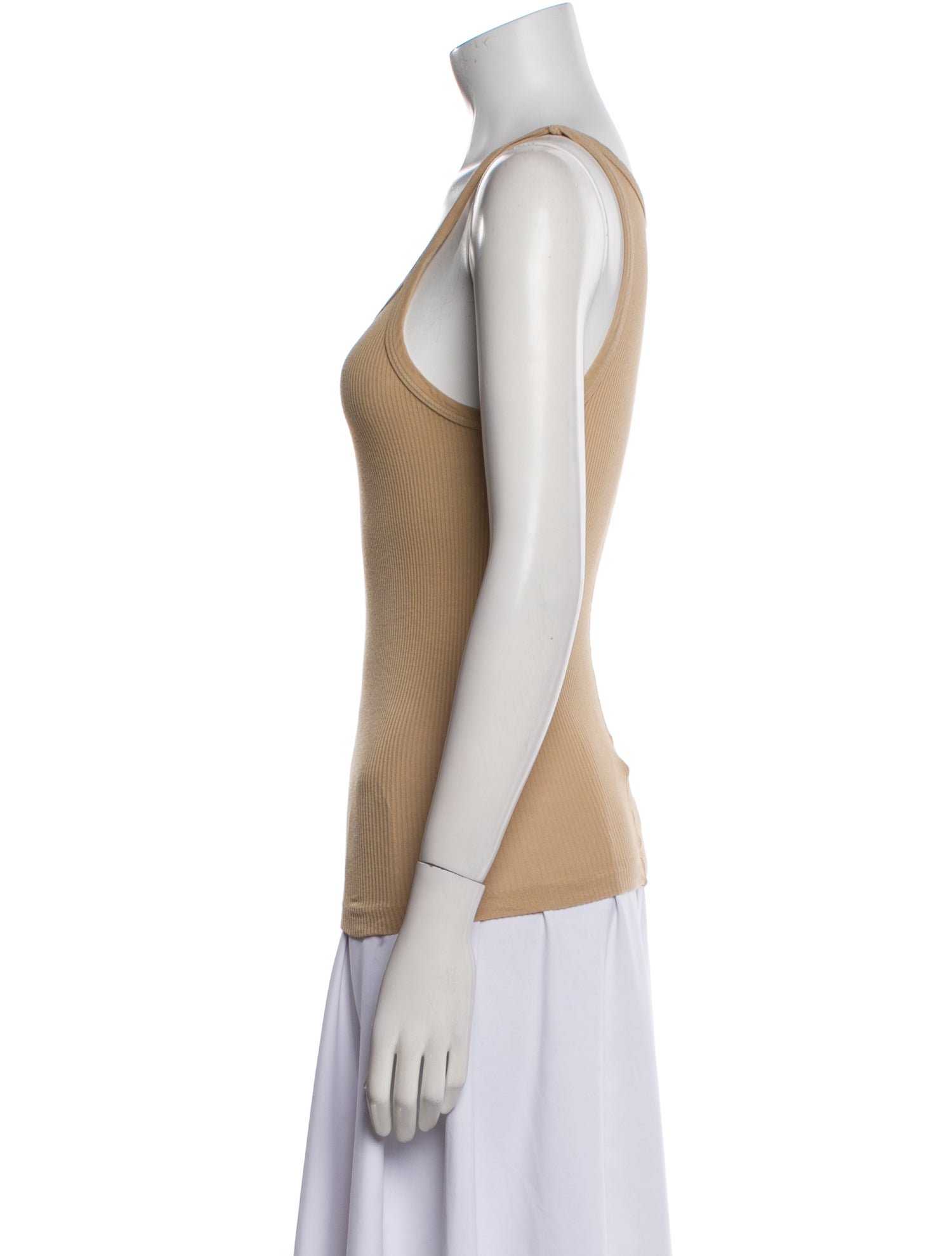 Re/Done x Hanes Scoop Neck Sleeveless Top