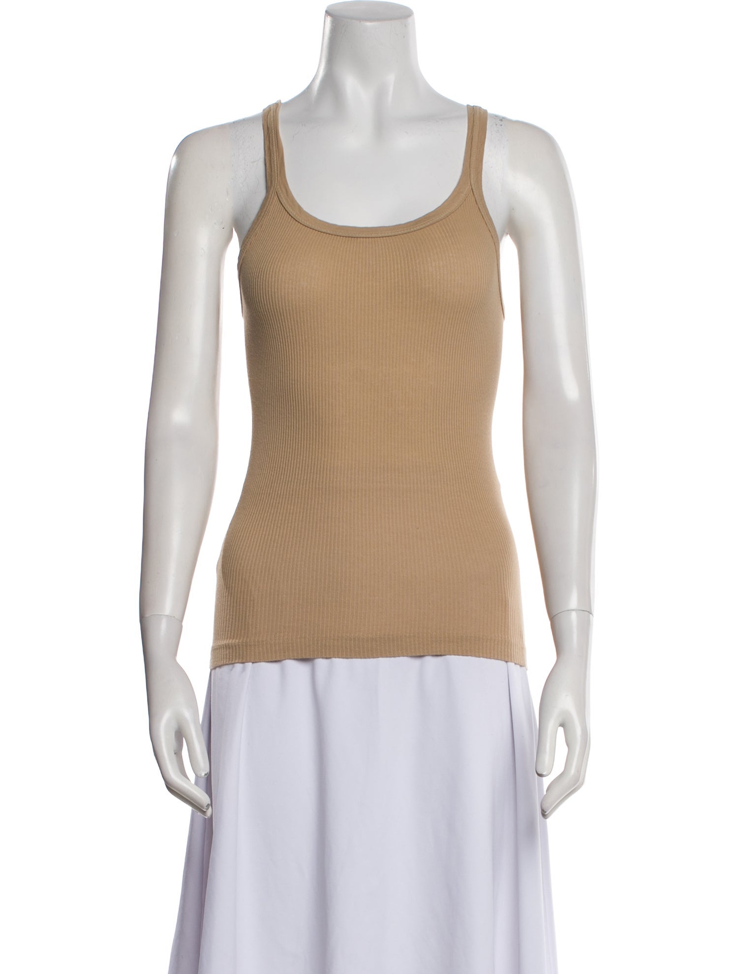 Re/Done x Hanes Scoop Neck Sleeveless Top