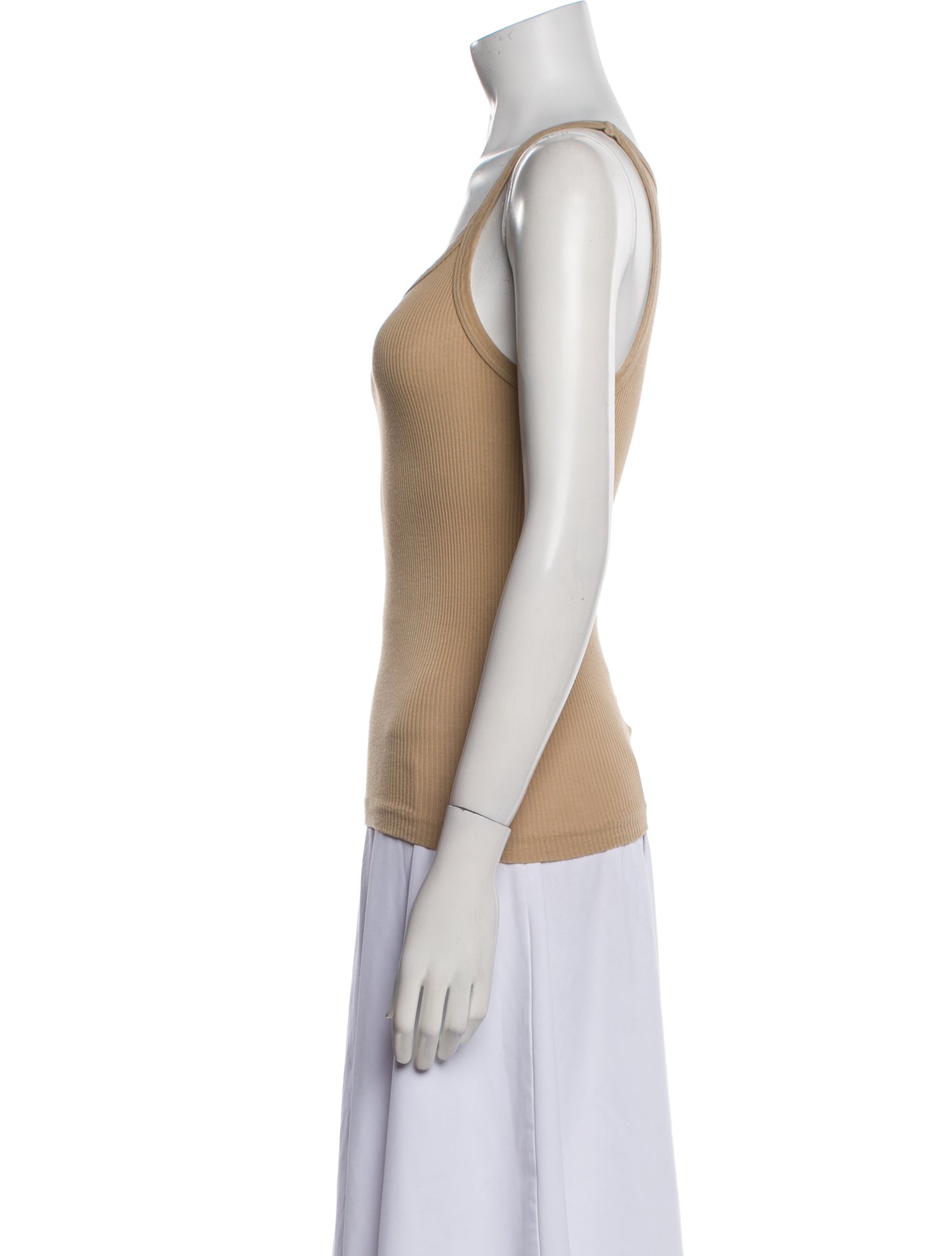 Re/Done x Hanes Scoop Neck Sleeveless Top