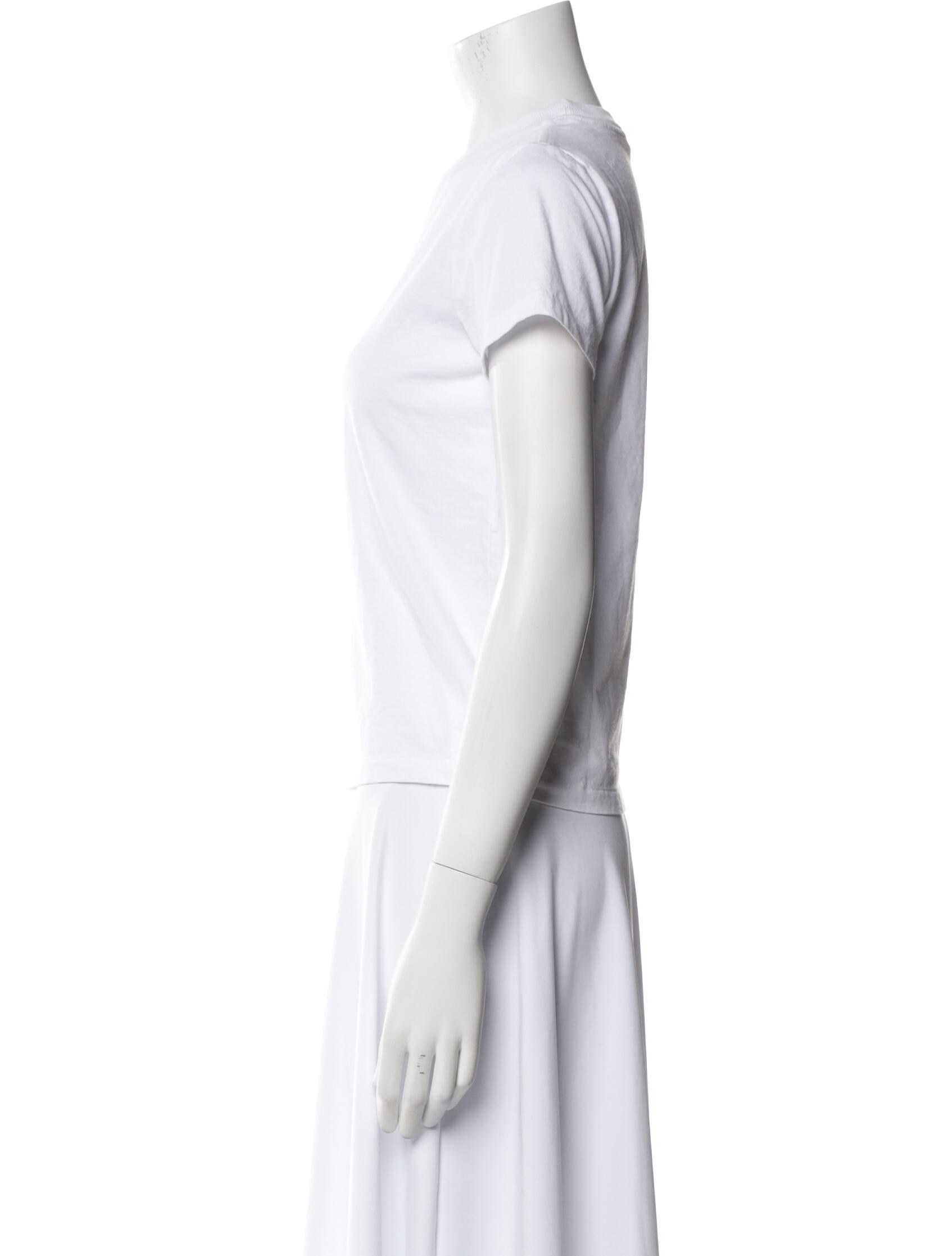 Re/Done x Hanes Crew Neck Short Sleeve T-Shirt